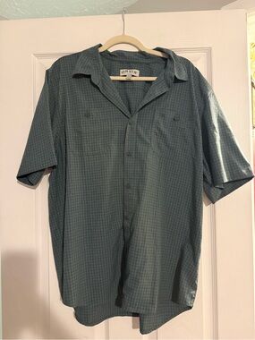 Orvis short sleeved button up shirt